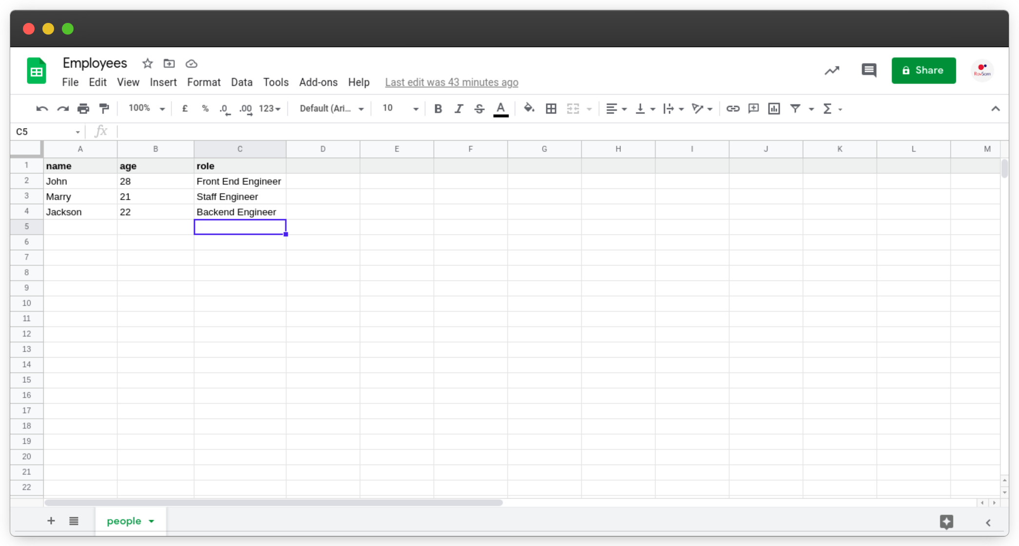 Turning A Google Sheet Into A REST API